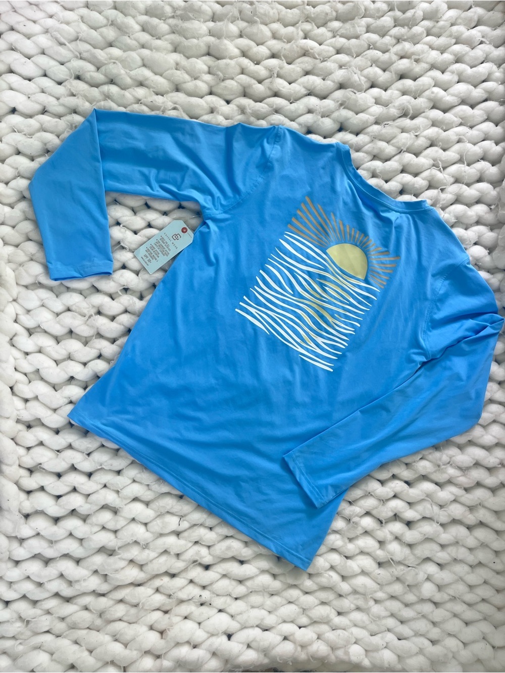 Class Club Bright Blue Performance Top - Picture 4 of 4